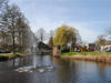 Opening fontein in vijver Boswijk