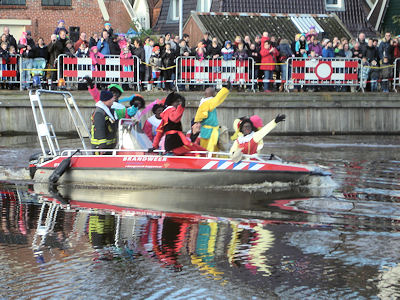 Aankomst Sinterklaas in Sappemee