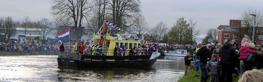 Aankomst Sint in Sappemeer 2015