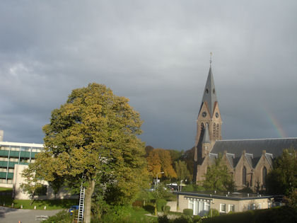 Hier staat de boom nog