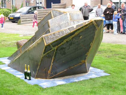 Onthulling "Aletta" monument 2013