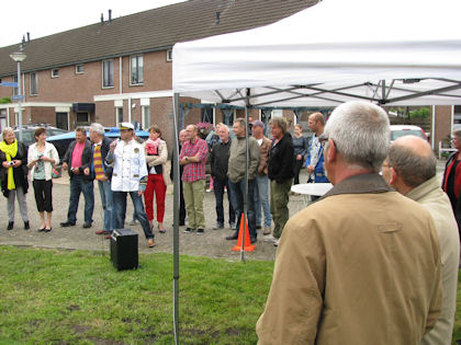 Onthulling "Aletta" monument 2013