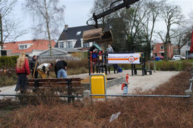 Zandbakken in Boswijk tijdens NL-doe